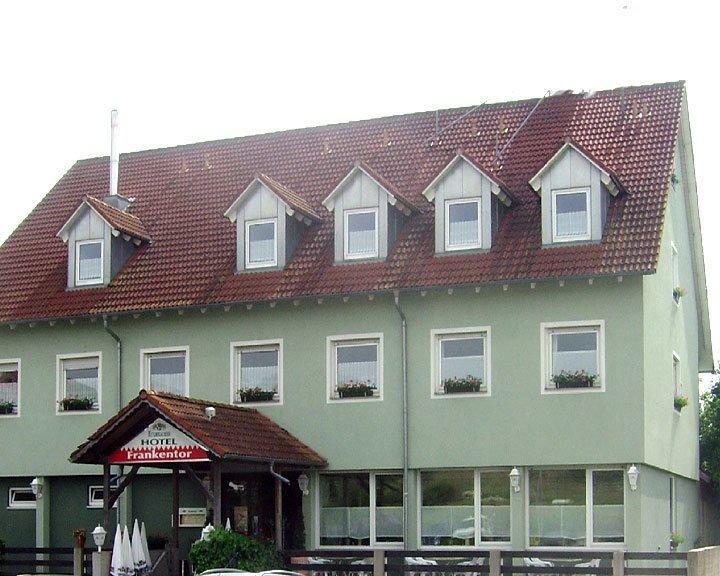 Motel Landgasthof Frankentor à Wasserlosen Extérieur photo