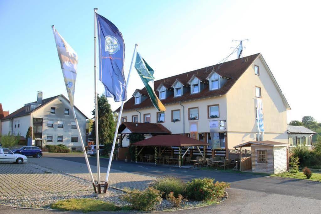 Motel Landgasthof Frankentor à Wasserlosen Extérieur photo